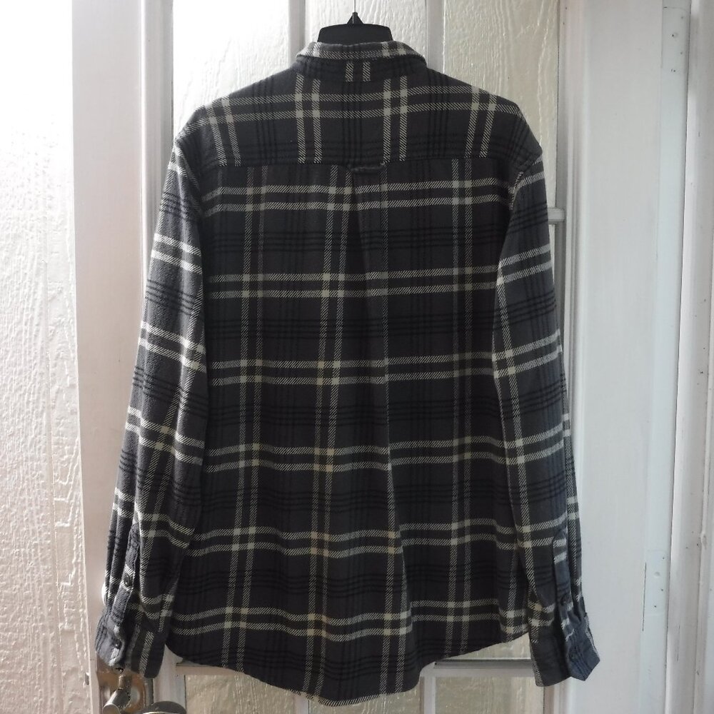 Woolrich Check Button Up Long Sleeve Collared Top - image 2